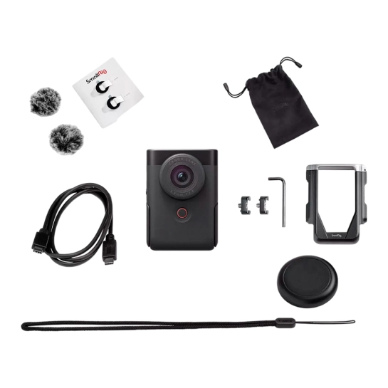 Фотоаппарат Canon PowerShot V10 Advanced Vlogging Kit Black (5946C005)