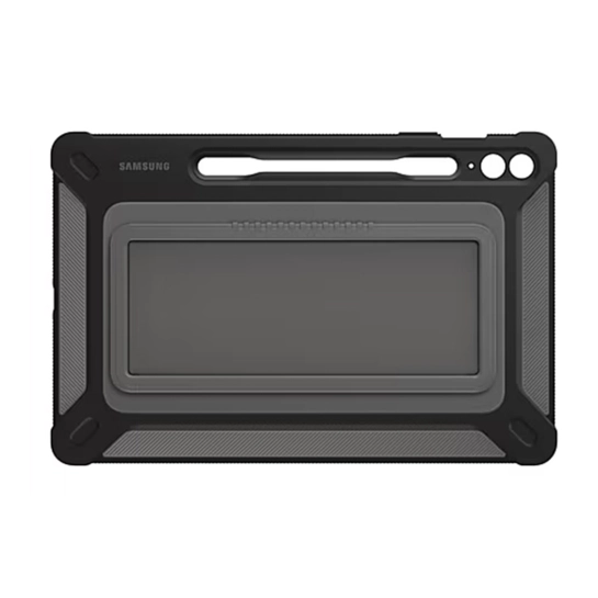 Чехол для планшета Samsung Galaxy Tab S9 FE+ Outdoor Cover Titan (EF-RX610CBEGWW)