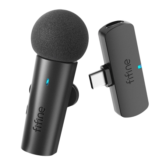 Беспроводной петличный микрофон Fifine M6