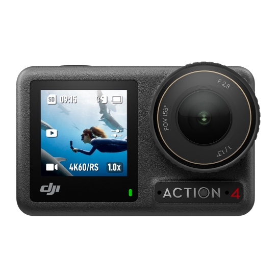 Екшн-камера DJI Osmo Action 4 Essential Combo - ціна, характеристики, відгуки, розстрочка, фото 1