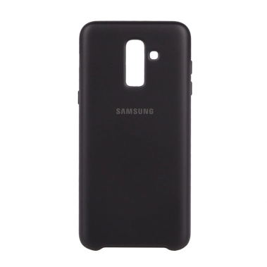Чехол для Samsung J8 2018/EF-PJ810CBEGRU - Dual Layer Cover Black (EF-PJ810CBEGRU) - цена, характеристики, отзывы, рассрочка, фото 1