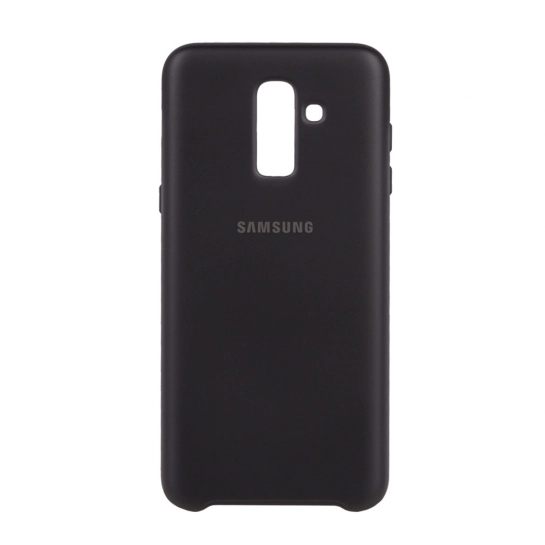 Чехол для Samsung J8 2018/EF-PJ810CBEGRU - Dual Layer Cover Black (EF-PJ810CBEGRU)