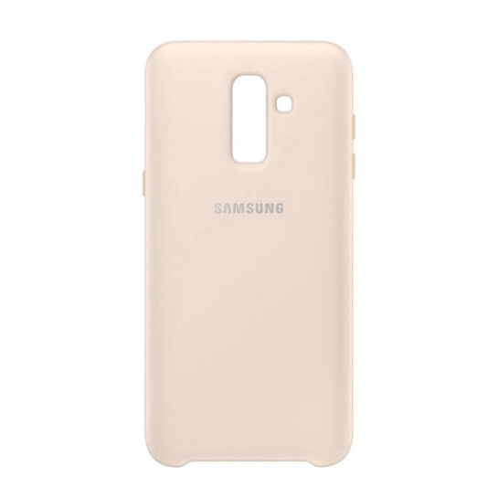 Чехол для Samsung J8 2018/EF-PJ810CFEGRU - Dual Layer Cover Gold (EF-PJ810CFEGRU)