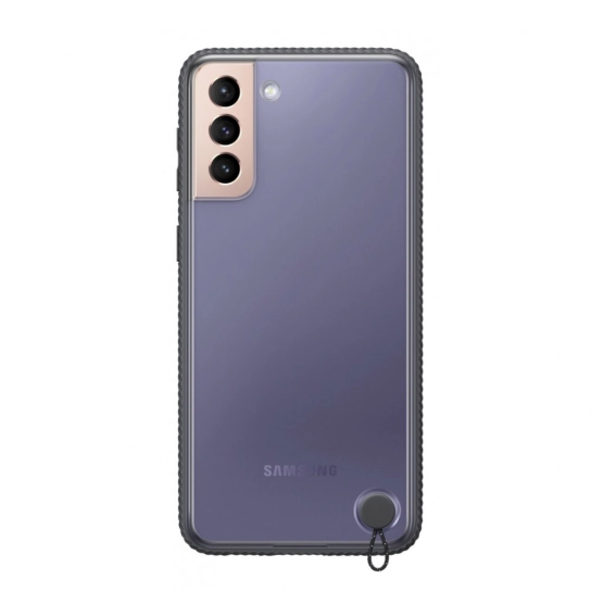 Чохол Clear Protective Cover для Samsung Galaxy S21+ Black (EF-GG996CBEGRU)