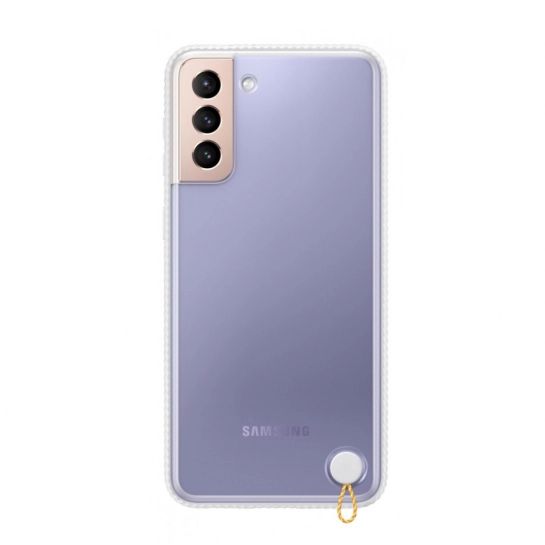 Чохол Clear Protective Cover для Samsung Galaxy S21+ White (EF-GG996CWEGRU)