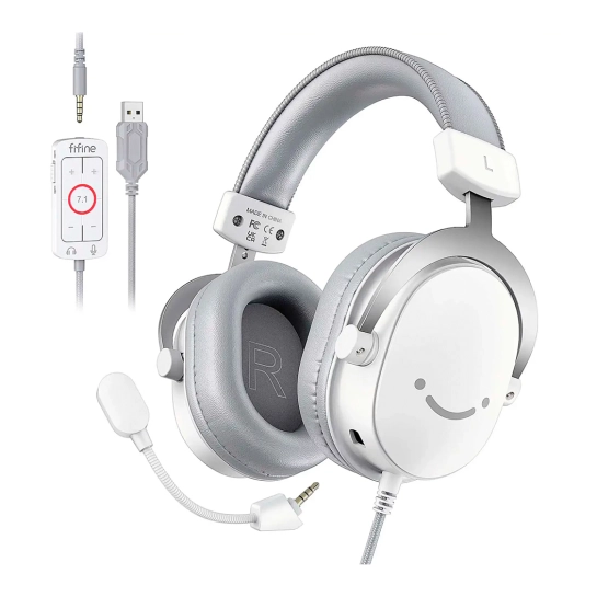 Ігрова гарнітура Fifine H9W White