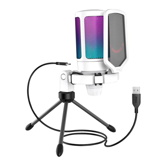 Студійний мікрофон Fifine Ampligame A6VW