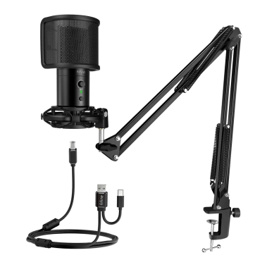 Студійний конденсаторний мікрофон із пантографом Fifine T683 - цена, характеристики, отзывы, рассрочка, фото 1