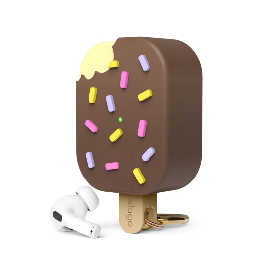 Чохол Elago Ice Cream Case for Airpods Pro 2nd Gen Dark Brown (EAPP2-ICE-DBR)