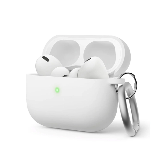 Чехол Elago Liquid Hybrid Case with Keychain for Airpods 3rd Gen White (EAPP2RH-HANG-WH)