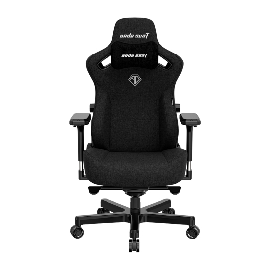 Ігрове крісло Anda Seat Kaiser 3 XL Black Fabric - ціна, характеристики, відгуки, розстрочка, фото 1