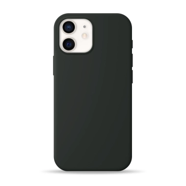 Чехол Pump Silicone Case with MagSafe for iPhone 12/12 Pro Black - цена, характеристики, отзывы, рассрочка, фото 1