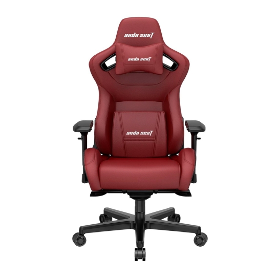 Ігрове крісло Anda Seat Kaiser 2 XL Black/Maroon - ціна, характеристики, відгуки, розстрочка, фото 1