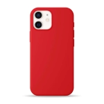 Чехол Pump Silicone Case with MagSafe for iPhone 12/12 Pro Red