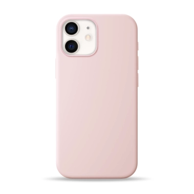 Чехол Pump Silicone Case with MagSafe for iPhone 12/12 Pro Pink - цена, характеристики, отзывы, рассрочка, фото 1
