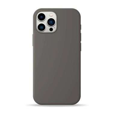 Чехол Pump Silicone Case with MagSafe for iPhone 12 Pro Max Dark Gray - цена, характеристики, отзывы, рассрочка, фото 1