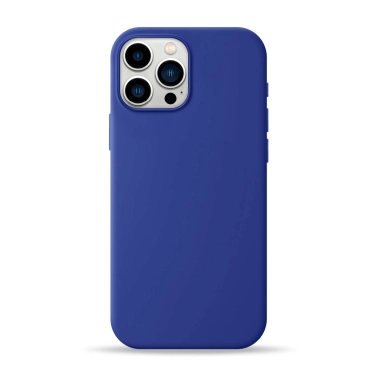 Чехол Pump Silicone Case with MagSafe for iPhone 12 Pro Max Midnight Blue - цена, характеристики, отзывы, рассрочка, фото 1