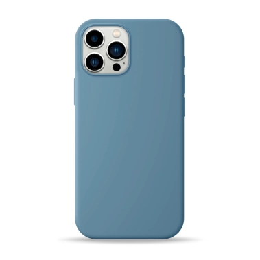 Чехол Pump Silicone Case with MagSafe for iPhone 12 Pro Max Sky Blue - цена, характеристики, отзывы, рассрочка, фото 1