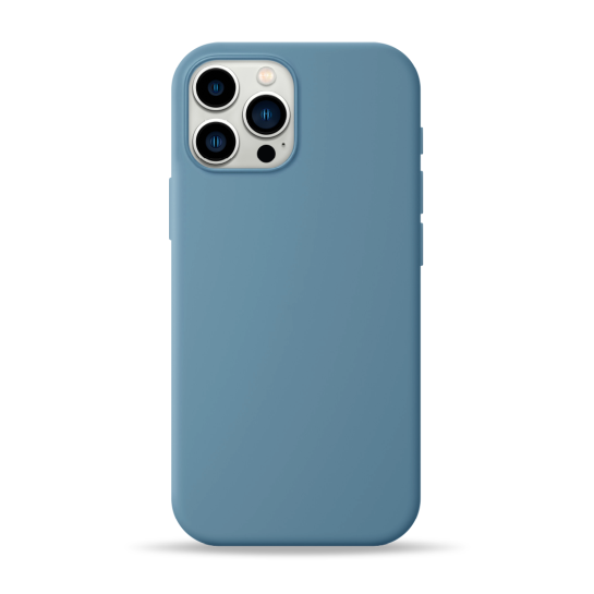 Чехол Pump Silicone Case with MagSafe for iPhone 12 Pro Max Sky Blue - цена, характеристики, отзывы, рассрочка, фото 1
