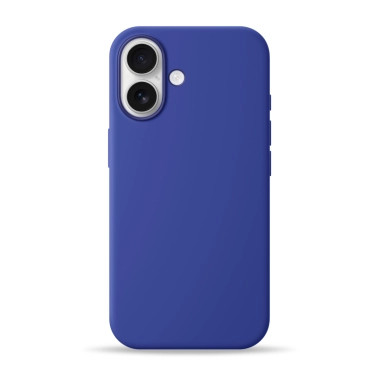 Чохол Pump Silicone Case з MagSafe для iPhone 16 Blue - цена, характеристики, отзывы, рассрочка, фото 1