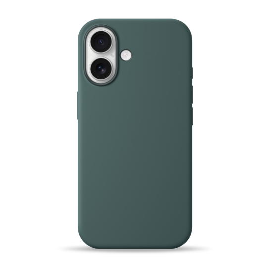 Чохол Pump Silicone Case з MagSafe for iPhone 16 Christmas Green - ціна, характеристики, відгуки, розстрочка, фото 1