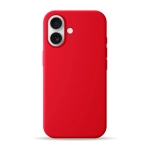 Чехол Pump Silicone Case with MagSafe for iPhone 16 Red