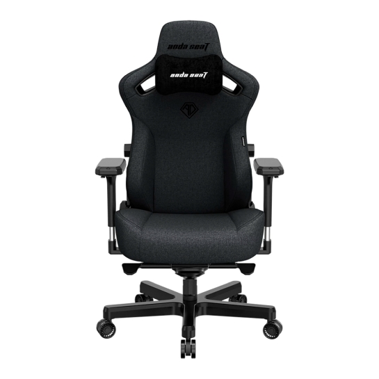 Ігрове крісло Anda Seat Kaiser 3 XL Dark Gray Fabric - ціна, характеристики, відгуки, розстрочка, фото 1