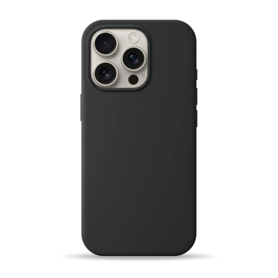 Чехол Pump Silicone Case with MagSafe for iPhone 16 Pro Max Black