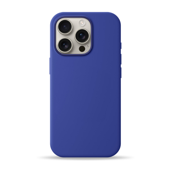 Чохол Pump Silicone Case з MagSafe для iPhone 16 Pro Max Blue - ціна, характеристики, відгуки, розстрочка, фото 1