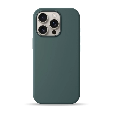 Чехол Pump Silicone Case with MagSafe for iPhone 16 Pro Max Christmas Green - цена, характеристики, отзывы, рассрочка, фото 1