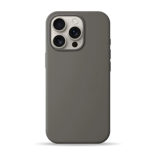 Чохол Pump Silicone Case з MagSafe для iPhone 16 Pro Max Dark Gray