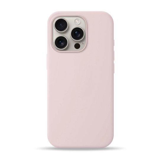 Чохол Pump Silicone Case з MagSafe для iPhone 16 Pro Max Pink