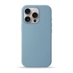 Чехол Pump Silicone Case with MagSafe for iPhone 16 Pro Max Sky Blue