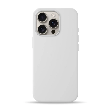 Чехол Pump Silicone Case with MagSafe for iPhone 16 Pro Max White - цена, характеристики, отзывы, рассрочка, фото 1