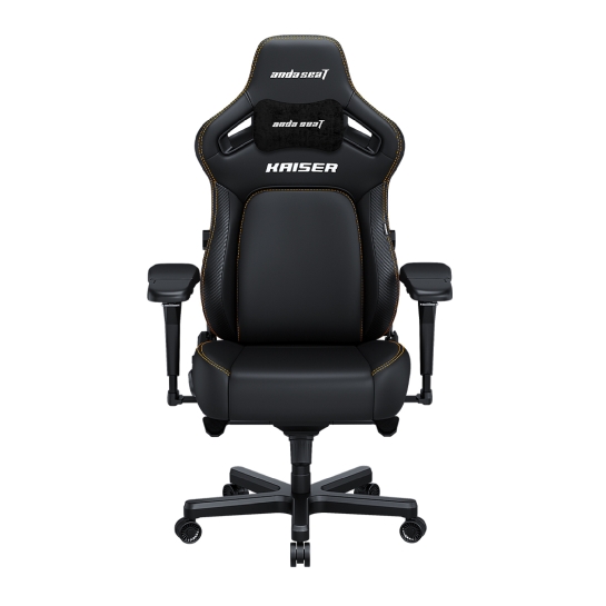 Игровое кресло Anda Seat Kaiser 4 L Black - цена, характеристики, отзывы, рассрочка, фото 1