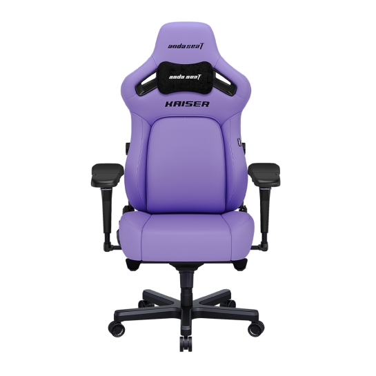 Ігрове крісло Anda Seat Kaiser 4 L Violet - ціна, характеристики, відгуки, розстрочка, фото 1