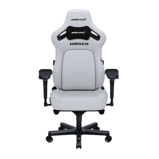 Ігрове крісло Anda Seat Kaiser 4 XL White - ціна, характеристики, відгуки, розстрочка, фото 1