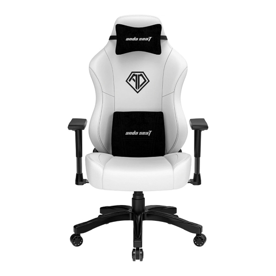 Ігрове крісло Anda Seat Phantom 3 L White - ціна, характеристики, відгуки, розстрочка, фото 1