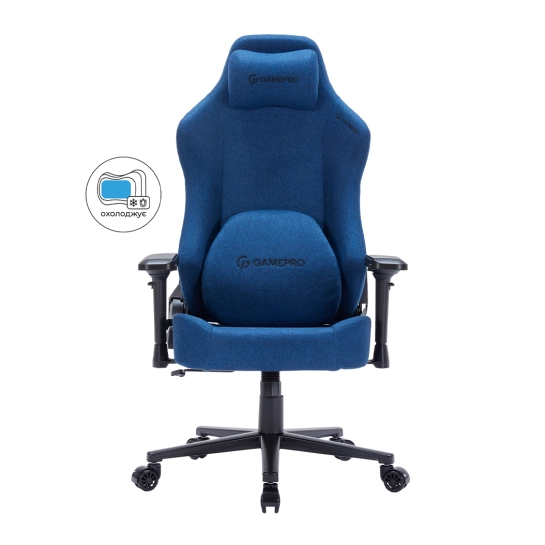 Игровое кресло GamePro FGC750DB Fabric Dark Blue