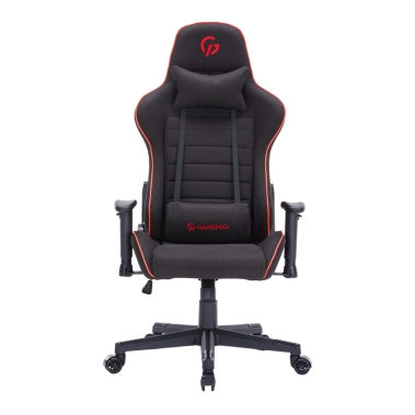 Ігрове крісло GamePro GC575FB Fabric Black&Red - цена, характеристики, отзывы, рассрочка, фото 1