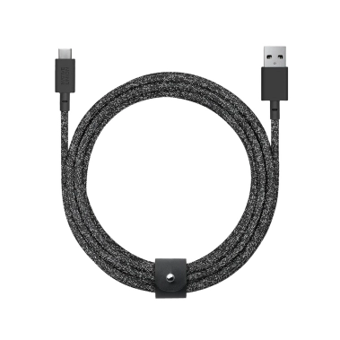 Кабель Native Union Anchor Cable USB-C to USB-C Pro 240W Cosmos Black (3 m) (ACABLE-C-COS-NP) - цена, характеристики, отзывы, рассрочка, фото 1