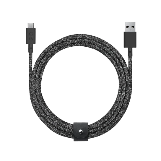 Кабель Native Union Anchor Cable USB-C to USB-C Pro 240W Cosmos Black (3 m) (ACABLE-C-COS-NP)