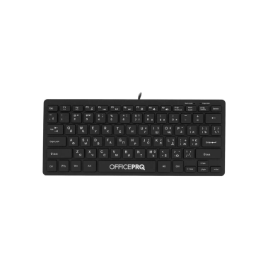 Клавіатура проводная OfficePro SK240 USB Black - цена, характеристики, отзывы, рассрочка, фото 1