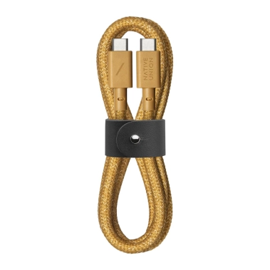 Кабель Native Union Anchor Cable USB-C to USB-C Pro 240W Kraft (3 m) (ACABLE-C-KFT-NP) - цена, характеристики, отзывы, рассрочка, фото 1