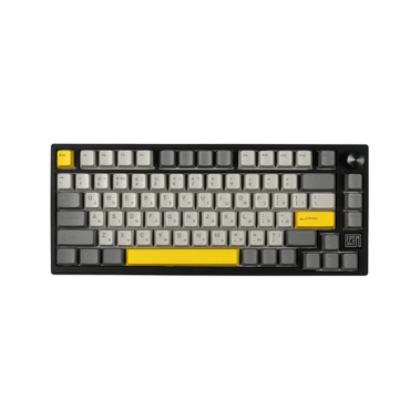 Клавиатура механическая беспроводная EPOMAKER TH80 SE 75% Budgerigar V2 Switch Hot-Swap RGB UA Wireless/Bluetooth/USB Black (TH80-SE-B-BV2) - цена, характеристики, отзывы, рассрочка, фото 1