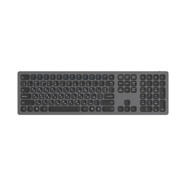 Клавіатура бездротова OfficePro SK1550 Wireless Black (SK1550B) - цена, характеристики, отзывы, рассрочка, фото 1
