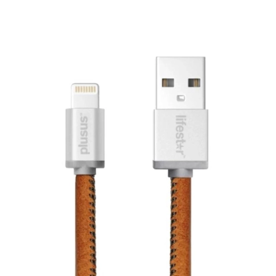 Кабель Plusus Lifestar Handcrafted Lightning Vintage Tan (0.25 m) (LST2001025)