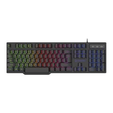 Клавіатура проводная GamePro RGB USB Black (GK380) - цена, характеристики, отзывы, рассрочка, фото 1