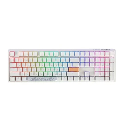 Клавиатура Ducky One 3 Cherry MX Speed Silver RGB USB White 