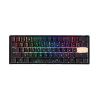 Клавіатура Ducky One 3 Mini Cherry MX Silent Red RGB USB Black - цена, характеристики, отзывы, рассрочка, фото 1